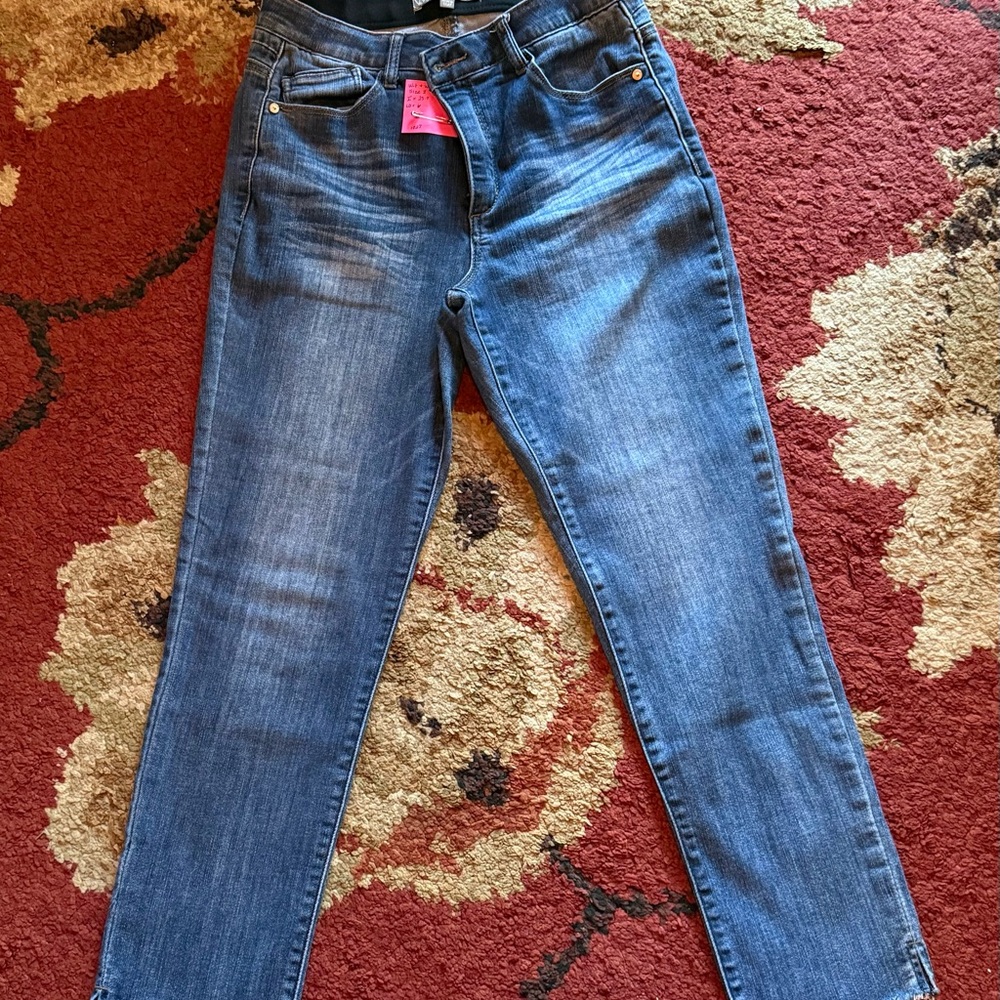 Wit & Wisdom Blue Ankle Jeans